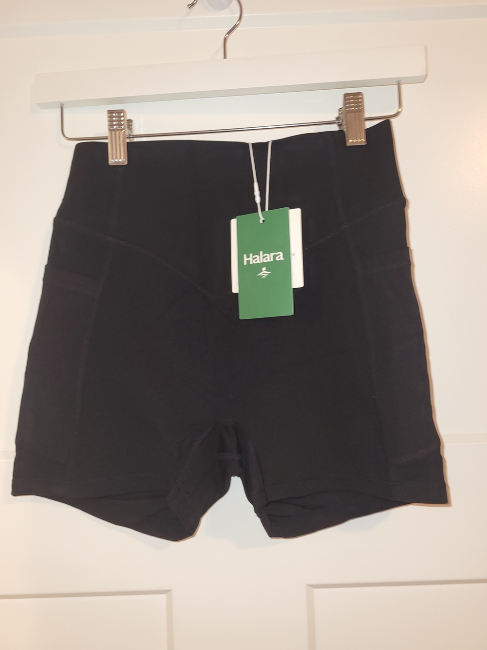 Halara High-Waist Black Women's Bike Shorts